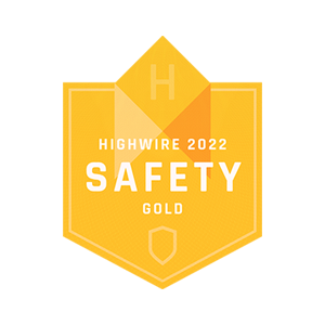 2022 Highwire Safety Award Badge